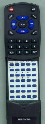 HITACHI HL10625 Replacement Remote