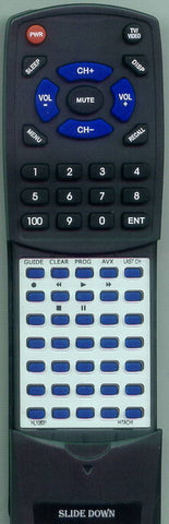 HITACHI VTFX624A Replacement Remote