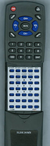 HITACHI VTUX627A Replacement Remote