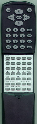HITACHI VTFX6407AS Replacement Remote