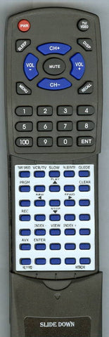 HITACHI VTFX6404A Replacement Remote