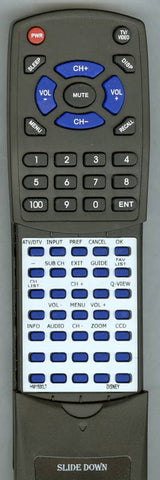 DISNEY HM1500LT Replacement Remote