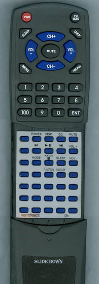 GPX REM-HM3817DT-JT Replacement Remote