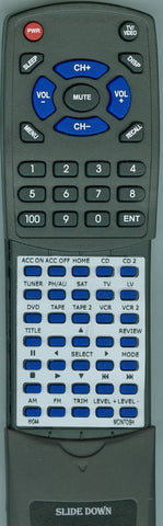MCINTOSH C2200 Replacement Remote