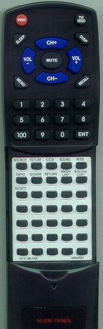 MEMOREX HS-Y3719-BLK-320 Replacement Remote