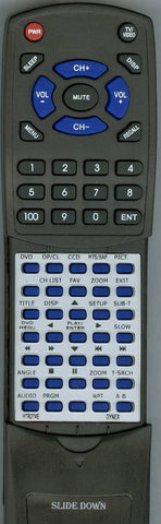 DYNEX DX-LTDVD1909 Replacement Remote