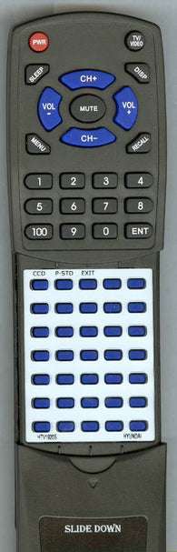HYUNDAI RTHTV1920S Replacement Remote