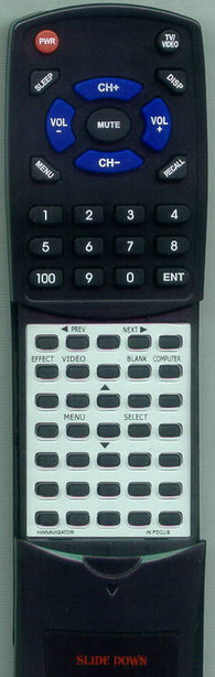 ASK PROXIMA HW-NAVIGATOR Replacement Remote