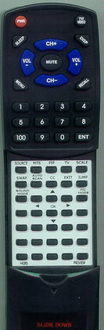 PROVIEW HX263 Replacement Remote
