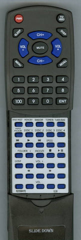 ILUV I9200 WHITE Replacement Remote