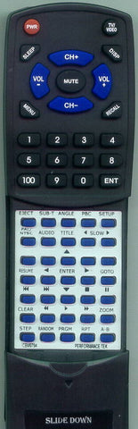 PT RTICBM9794 Replacement Remote