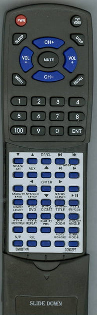 CONCEPT IDM888 Replacement Remote