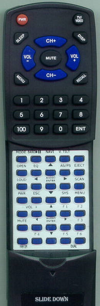 DUAL RTIR8125 Replacement Remote