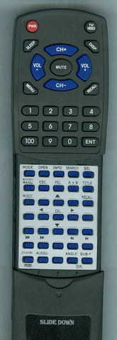 DUAL XDVDN8290 Replacement Remote