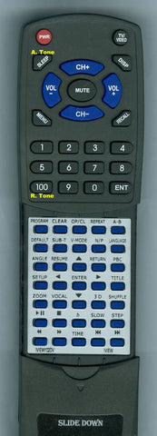 IVIEWINSERT IVIEW-102DV Replacement Remote