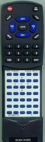 IX PA1722 Replacement Remote