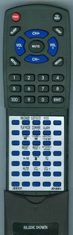 JENSEN JBS-200 Replacement Remote