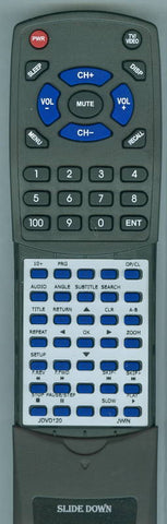 JWIN RTJDVD120 Replacement Remote