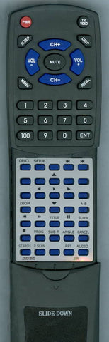 JWIN JDVD135V2 Replacement Remote