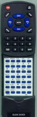 JWIN JDVD147 Replacement Remote