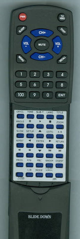 JWIN JDVD509 Replacement Remote