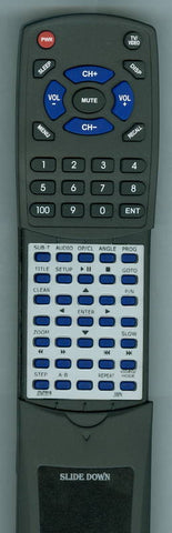 JWIN JDVD518 Replacement Remote