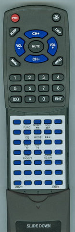 JENSEN RTJIMS211I Replacement Remote