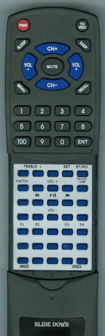 JENSEN RTJIMS225 Replacement Remote