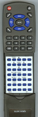 KLH K12B-C12 Replacement Remote