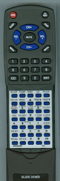 TEAC AGD9320 Replacement Remote