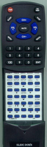 G KCLD8886DT WHITE Replacement Remote