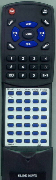 AKAI CFT2716REM Replacement Remote