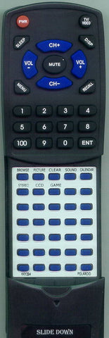 POLAROID KK-Y294 Replacement Remote