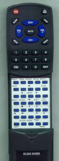 TRUTECH KLV3170 Replacement Remote