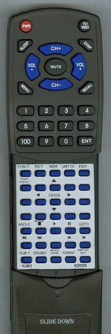 AUDIOVOX KLV39120CE Replacement Remote