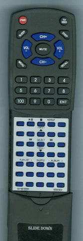 MEMOREX KR1186-1000001 Replacement Remote
