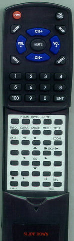 KOSS KS3122-2 Replacement Remote