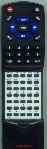 KOSS KS4101 Replacement Remote