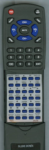SPECTRA KT2313 Replacement Remote