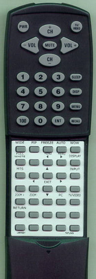 TATUNG L900001 Replacement Remote