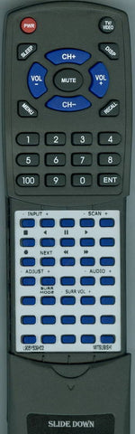 MITSUBISHI MRPF32 Replacement Remote