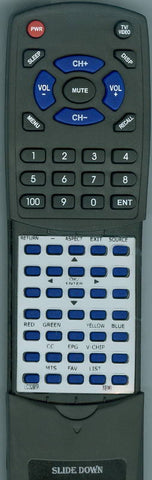 SEIKI LC32B56 Replacement Remote
