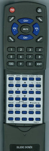 WINBOOK LC37HDSILVER Replacement Remote