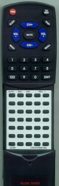 CURT RTLCD1575 Replacement Remote