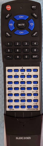 CURTISINTER RTLCD1701A Replacement Remote