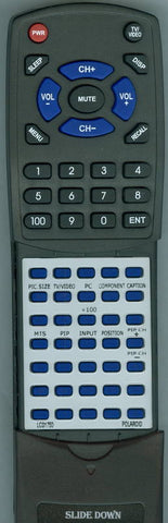 POLAROID LCD1750REM Replacement Remote