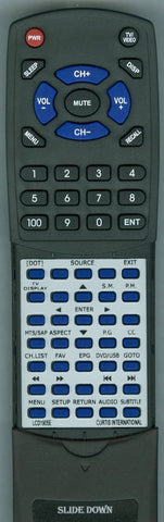 CURT RTLCD1905E Replacement Remote