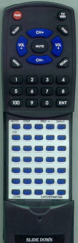 CURT LCD1975 Replacement Remote