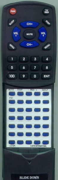 CURT RTLCD1975 Replacement Remote