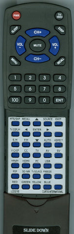 CURT RTLCD3216E Replacement Remote